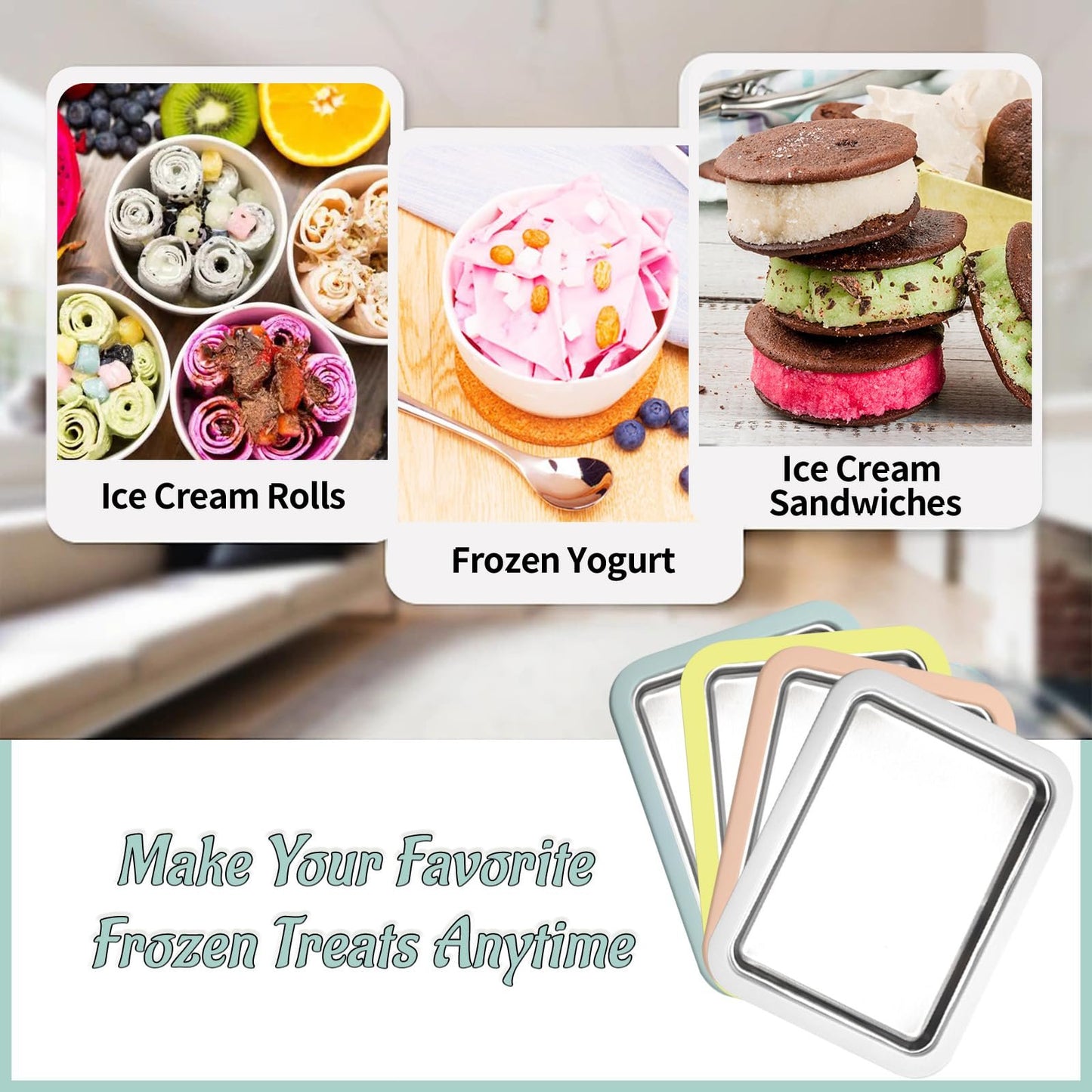 Portable Multipurpose DIY Instant Ice Cream Maker